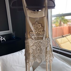 For love and lemons tie on side blouse